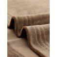 thumbnail image 5 of INSPIRE CHIC Chemise à Manches Longues pour Femme Col Montant en Velours Extensible Col Roulé Blouse Basique Hauts Caramel S, 5 of 5