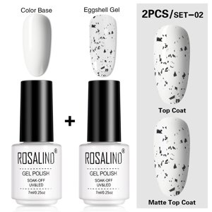 FcBaudy Nail polonais, Cadeaux pour les femmes Bright Side naturel japonais manucure Nail polonaise Beauté 2PC 7ML Stylo de marquage