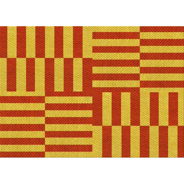 Ahgly Company Tapis Rectangulaire Lavable en Machine Intérieur Transitionnel Néon Rouge, 2 Pieds x 5 Pieds