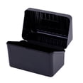thumbnail image 1 of ZTTD Business Card Organizer, Index Card Holder, Plastic Index Card Holder Box for Flashcards, Notecards, Recipes, 300-400 Capacity, Black, L, 1 of 9