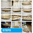 thumbnail image 2 of maskred Children Sailboat Model Kit Educational Ship Models Boys Boat Assembly Set Birthday Gift Kids Assembly Playthings Type 1, 2 of 5