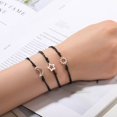 thumbnail image 2 of Friendship Bracelets 2/3/4Pcs Decoration Braided Attractive Mother Daughter Heart Bracelets, 2 of 5