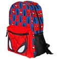 thumbnail image 2 of Sac à Dos Rembourré 16 avec Costume et Visage de Personnage de Marvel Comics Spider-Man, 2 of 4