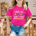 thumbnail image 2 of TZEWGL T-Shirts For Newborn Back To School Season Printed Short Sleeve Crewneck Clothes For Infnants size 2-4T, 2 of 4