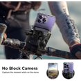 thumbnail image 2 of Miracase Bike Motorcycle Phone Holder, [1s Quick Lock] Bicycle Phone Mount Handlebar Cell Phone Clamp for Scooter, Compatible with iPhone Samsung Google, 2 of 6
