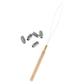 thumbnail image 3 of mmirethe Fashionable Hair Braid Bead Hair Extensions Decoration Wire Pulling Hook Tool 2 1Set, 3 of 6