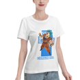 thumbnail image 2 of Women's Basic Short Sleeve T-Shirt Super Saiyan, 2 of 6
