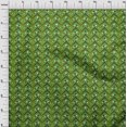 thumbnail image 3 of oneOone Cotton Poplin Forest Green Fabric Chevron Geometric Sewing Material Print Fabric By The Yard 42 Inch Wide, 3 of 4