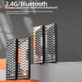 thumbnail image 3 of Xingzhi Clavier Bluetooth Portable pour Bureaux Propres et Ordonnés Type Résistant à l'Usure 3, 3 of 6