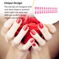 thumbnail image 4 of mmirethe Art Delicate Removable Artificial Tips Extension Fingernails Fashion Wraps Manicure Tools Decoration for Girls Type 14, 4 of 6