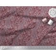 thumbnail image 3 of Soimoi Poly Georgette Fabric Artistic Paisley Print Fabric by The Yard 42 Inch Wide, 3 of 3