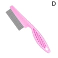 thumbnail image 1 of Lttoisl Multi-Color Pet Flea Comb, Stainless Steel Narrow Tooth Grooming Brush for Dogs & Cats, Effective Lice & Dandruff Removal, Gentle Dematting Massage Tool, 1-Pack, 1 of 8