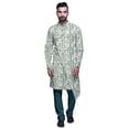 thumbnail image 1 of Atasi Designer Printed Kurta For Boys Casual Kurta Pajama Set Summer Clothing, 1 of 3