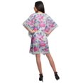 thumbnail image 4 of Moomaya Robe Courte de Caftan de Plage, Robe de Couverture Imprimée, Kaftan pour Femmes, Tenue de Plage, Couverture, 4 of 4