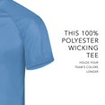 thumbnail image 3 of Augusta sportswear Men's Attain Wicking Two Button Baseball Jersey, 3 of 6