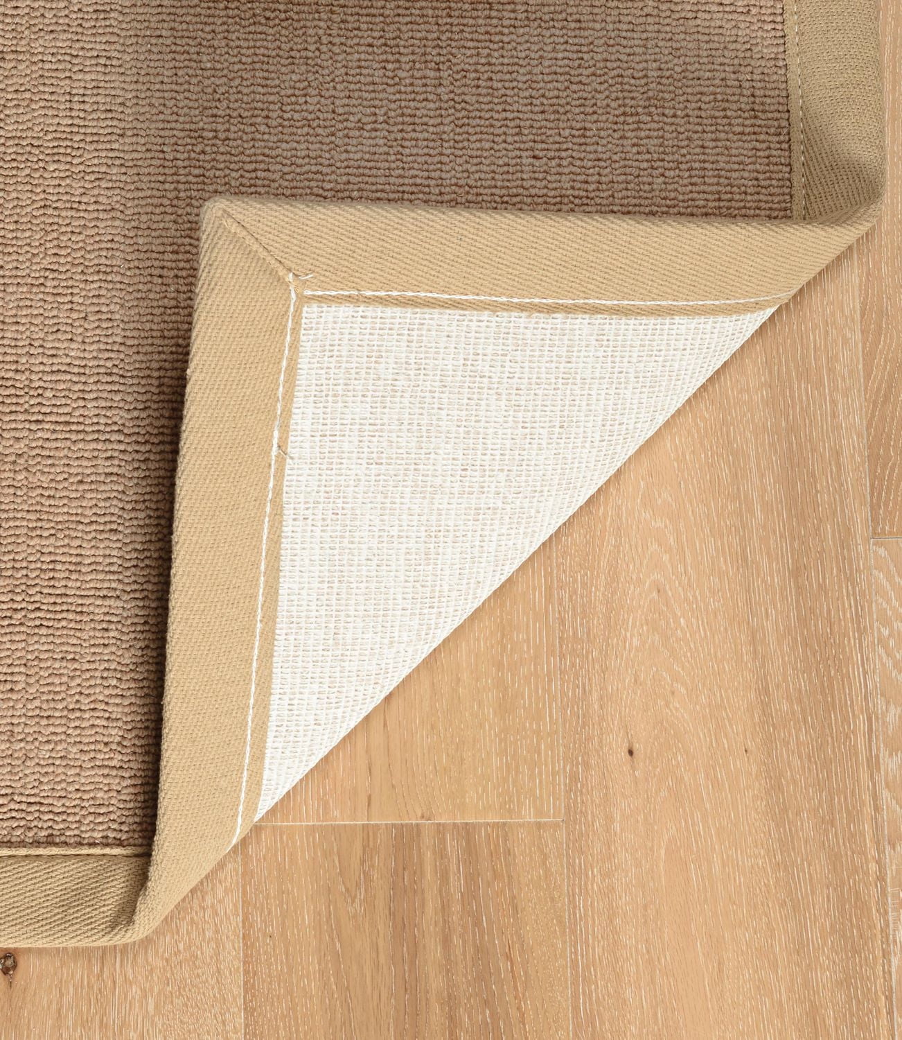 Tapis d'appoint Athena liège et beige de 4 pi x 6 pi