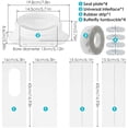 thumbnail image 4 of AMERTEER Universal Air Conditioner Kit Portable AC Window Kit with Seal Panel 5 inches Coupler Adjustable AC Vent Kit Durable PVC Air Conditioner Kit for Sliding Window, 4 of 11