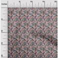 thumbnail image 1 of oneOone Rayon Navy Blue Fabric Florals Sewing Craft Projects Fabric Prints By Yard 56 Inch Wide-YC8, 1 of 5