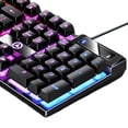 thumbnail image 4 of Miulika Mechanical Gaming Keyboard RGB Backlit USB Multimedia Controls for Computer Game Black, 4 of 4
