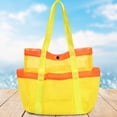 thumbnail image 3 of JWshufel Large Capacity Portable Swimming Bag with Multi Pocket Storage for Beach Swimming Pool Vacation Travel Long Lasting Polyester Mesh Design Easy to Fold and Carry, 3 of 5