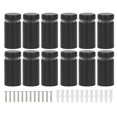 thumbnail image 1 of 12 Pcs Vis Autocollantes en Acier Inoxydable 16x30mm Kit de Fixation Murale Publicitaire, 1 of 1