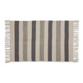 thumbnail image 1 of Design Imports CAMZ12645 Tapis Tissé à la Main 2 x 3 Pi. , Gris Rayé Combo, 1 of 3