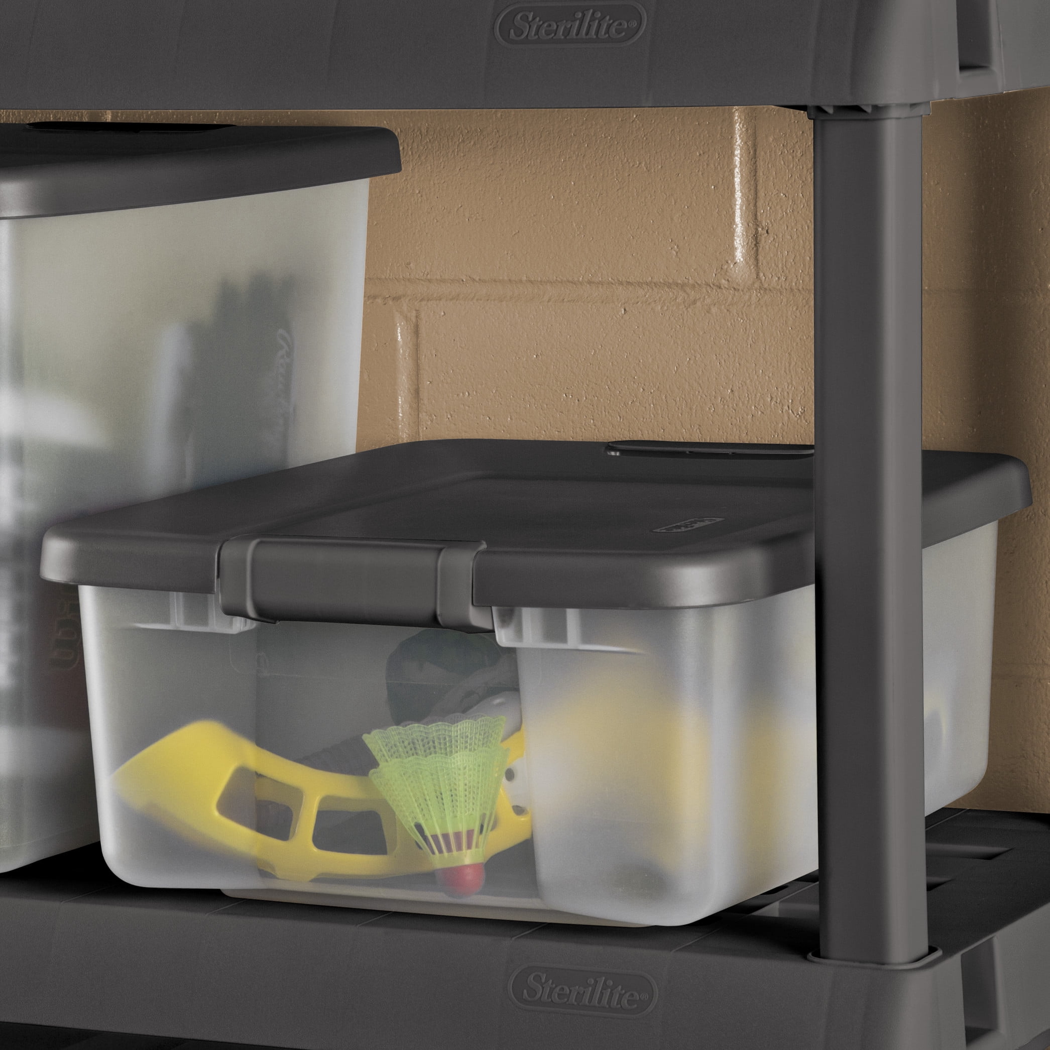 Sterilite 24 Liter Latch Box, 6 Pk