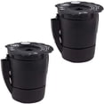 thumbnail image 1 of Reusable Coffee Filter compatible with Keurig My K-Cup 1.0&2.0 all Keurig home Coffee makers (black, 2pcs/pack), 1 of 7
