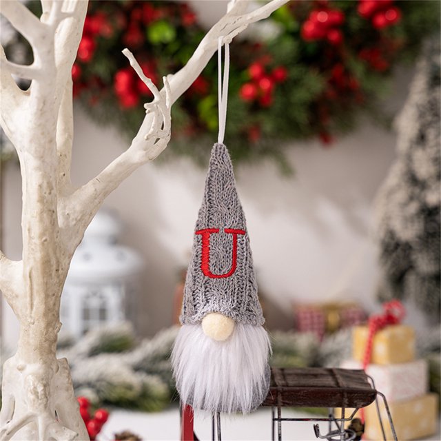 TopLLC Chapeau de Noël Bébé Sans Visage Pendentif Vieux Nain Rudolph Poupée Poupée Pendentif