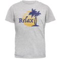 thumbnail image 1 of Été Soleil Détendre Palmier Mens T-Shirt, 1 of 1