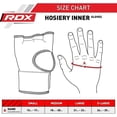 thumbnail image 2 of RDX Boxing Hand Wraps Inner Gloves Quick 75cm Long Wrist Straps Padded, 2 of 4