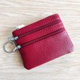 thumbnail image 1 of Genuine Leather Coin Purse Multifunctional Key Bag Business Card Bag Short Handbag Key Bag Small Wallet for Women, 1 of 5