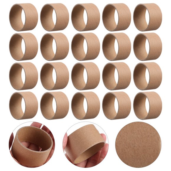 NIYANGLE 20 Pcs Diy Craft Paper Rolls Craft Roll Cardboard Tube For Group Art Projects And Children