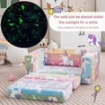 thumbnail image 4 of Honeyjoy Fauteuil-Sofa 2-en-1 Dépliable pour Enfant, Canapé Convertible pour Tout-Petit en Chaise Longue, 4 of 9