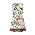 thumbnail image 5 of Ovzne Robes d'Été pour Femmes Robe d'Été Mode Imprimée avec Poches Sans Manches Col en V Robe d'Été Imprimée en Liquidation, 5 of 5