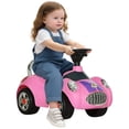 thumbnail image 1 of Qaba Baby Push Car with Music, Horn, Light, Pink, 1 of 9