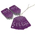 thumbnail image 3 of Inkdotpot Real Silver Foil Made With Love Text Tags Favor Hang Paper Tags 100 Pack, 3 of 6