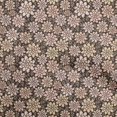 thumbnail image 1 of oneOone Rayon Brown Fabric Floral Retro Craft Projects Decor Fabric Printed By The Yard 56 Inch Wide, 1 of 5