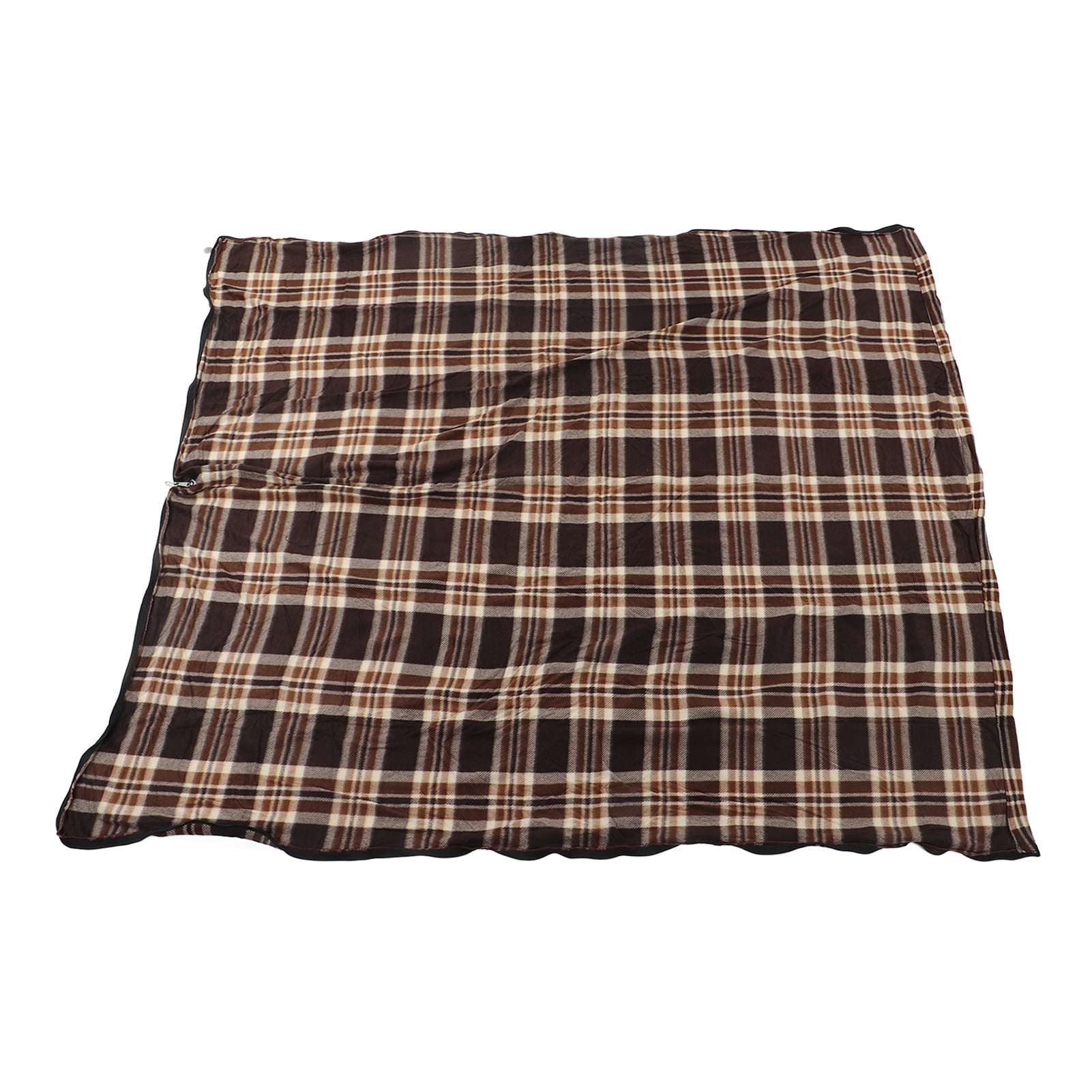 Lightweight Fleece Sleeping Bag, Skin Friendly, Warm, Two Way Zipper, Easy to Store, Portable Travel Sleeping Bag, Suitable for Outdoor Camping