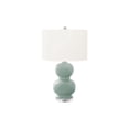 thumbnail image 3 of Monarch Specialties Lighting, 25"h, Table Lamp, Blue Ceramic, Ivory / Cream Shade, Contemporary, Modern, 3 of 4