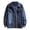 Blue, variant on Men's Denim Jacket Casual Slim Fit Lightweight Stylish Comfortable Washed Denim Coat for Spring Autumn