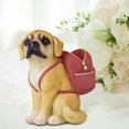 thumbnail image 3 of GROWTH TANK Dog Sculpture Statue Saving Box Toy Jewelry Storage Kids Home Decor Red, 3 of 6