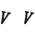 thumbnail image 3 of relayinert House Sign With Retro 3D Wide Range Of Uses And Durable Weather-resistant Metal House Numbers Retro 3D Sign V 2Set, 3 of 6