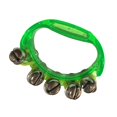thumbnail image 4 of Milaget Hand Bell Musical Tambourine Mini Percussion Tambourines for Kindergarten Green, 4 of 9