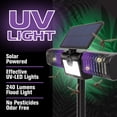 thumbnail image 2 of Monster Solar Bug Zapper 2in1 Solar Flood Light Solar Bug Zapper Electric Mosquito Zappers, 2 of 8