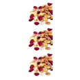 thumbnail image 2 of mmirethe 400pcs Polyester Silk Rose Petals Add Beauty To DIY Environmentally Friendly winered assortedcolor 3Set, 2 of 6