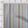 thumbnail image 1 of oneOone Viscose Chiffon Fabric Multicolor Stripe Printed Craft Fabric BTY 42 Inch Wide, 1 of 1