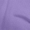thumbnail image 1 of oneOone Polyester Spandex Purple Fabric Chevron Dress Material Fabric Print Fabric By The Yard 56 Inch Wide, 1 of 4