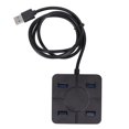 thumbnail image 4 of Noref Accessoire Ordinateur Portable Hub 4 Ports USB 2.0 480Mbps Haute Vitesse Transmission Multifonctions Fonction Accessoire Ordinateur Portable, Hub USB 2.0, 4 of 8