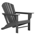 thumbnail image 4 of Chaise Adirondack Classique d'Extérieur (Ensemble de 4) en Gris, 4 of 6